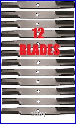 12 USA Bushhog 82325 Blades, Repl Set For 6' Bushhog Grooming/finishing Mowers