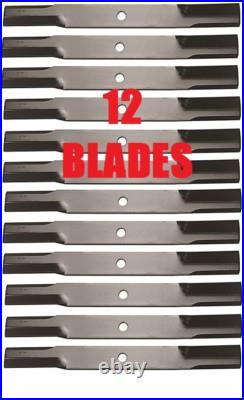 12 USA Bushhog 82325 Blades, Repl Set For 6' Bushhog Grooming/finishing Mowers