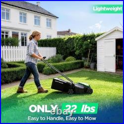 14 Cordless Electric Lawn Mower for Small Yards
