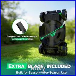 14 Cordless Electric Lawn Mower for Small Yards