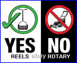 14 Push Reel Lawn Mower & Sharpener for a Pristine Lawn Finish