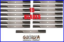 15 USA Bushhog 82325 Blades, Repl Set For 6' Bushhog Grooming/finishing Mowers