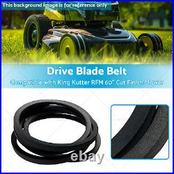167133 Drive Blade Belt Suitable for King Kutter RFM 60 Cut Finish Mower