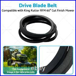 167133 Drive Blade Belt Suitable for King Kutter RFM 60 Cut Finish Mower