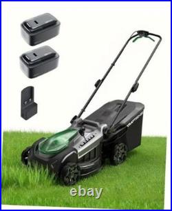 18 40V Brushless Cordless Electric Lawn Mower Includes Two 20V 18.0 Inches