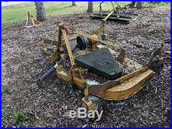 1956 Massey Ferguson MH-50 with 6' Woods finish mower and 5' blade