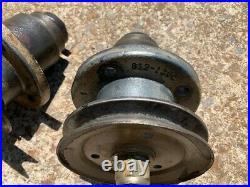 1 Land Pride Finish Mower Spindle 812-130C with 5 pulley and blade bolt assy