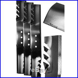 20.5 G6 Commercial Grade Replacement Blade Set For 60 Finish Cut Mowers 3 Pack