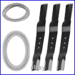 20.5 X 2.25 Lawn Mower Blades 122 47 Belt Kit For Swisher Finish Cut Mowers