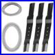 20.5 X 2.25 Lawn Mower Blades 122 47 Belt Kit For Swisher Finish Cut Mowers