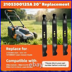 20 Durable Lawn Mower Blades Efficient and Sharp for a Beautiful Lawn Finish