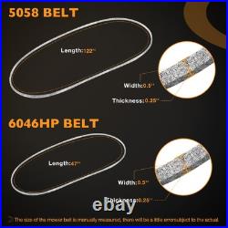 21054 Lawn Mower Blade Set Compatible with Swisher Finish Cut Mowers, 20.5''