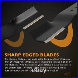 21054 Lawn Mower Blade Set Compatible with Swisher Finish Cut Mowers, 20.5''