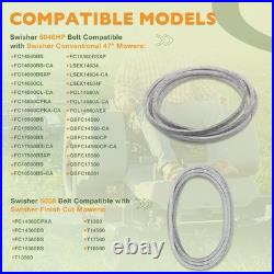 21054 Lawn Mower Blade Set Compatible with Swisher Finish Cut Mowers, 20.5'