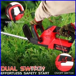 22 Cordless Hedge Trimmer For Makita 18V MAX Battery Brushless Electric 23.0ah