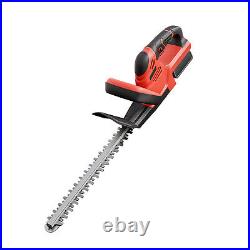 22'' Electric Hedge Trimmer Cordless Power Hedge Trimmer with 2Battery & Charger