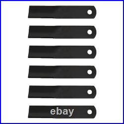 24590 Qty 6 Blade Fits Woods P90 P990 P990-3 RM-90-2 RM-990-3 RM90-1 RM990