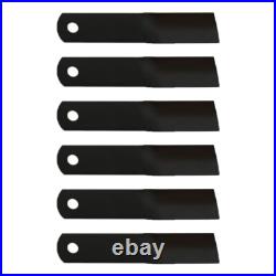 24590 Qty 6 Blade Fits Woods P90 P990 P990-3 RM-90-2 RM-990-3 RM90-1 RM990