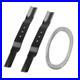2Pcs 9036 Lawn Mower Blade & 74 4220 Belt Kit Fit Swisher 44 Finish Cut Mowers