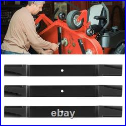 3PCS 88773 Blades 72 Cut Finish Mower Blades for Bush Hog 6' Cut ATH720 FTH720