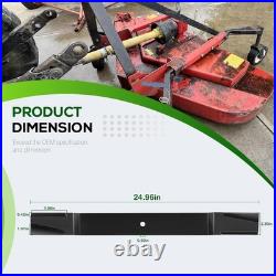 3PCS 88773 Blades 72 Cut Finish Mower Blades for Bush Hog 6' Cut ATH720 FTH720 3PCS 88773 Blades 72 Cut Finish Mower Blades for Bush Hog 6' Cut ATH720 FTH720