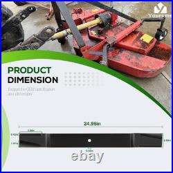 3Pack 88773 82325 Replacement Blades for Bush Hog 72 Cut 6' Finishing/Groomi 3Pack 88773 82325 Replacement Blades for Bush Hog 72 Cut 6' Finishing/Groomi