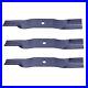 3 BLADES 54 CUT Fits Kubota MOWER K5617-34330 K561734330 H30T 2G127 GR2100