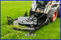 3 Blade Heavy-Duty Finished Mower Attachments for Bobcat Skid Loader Tractor