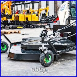 3 Blade Heavy-Duty Finished Mower Attachments for Bobcat Skid Loader Tractor