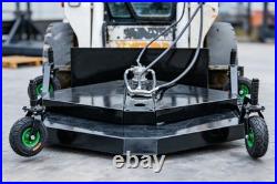 3 Blades Finishing Mower Fit BobCat Skid Steer Finish Mower Attachment Universal