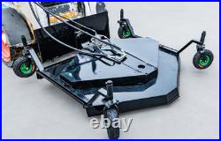 3 Blades Finishing Mower Fit BobCat Skid Steer Finish Mower Attachment Universal