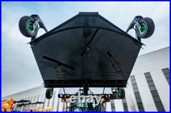 3 Blades Finishing Mower Fit BobCat Skid Steer Finish Mower Attachment Universal