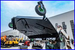 3 Blades Finishing Mower Fit BobCat Skid Steer Finish Mower Attachment Universal