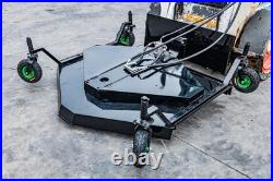 3 Blades Finishing Mower Fit BobCat Skid Steer Finish Mower Attachment Universal