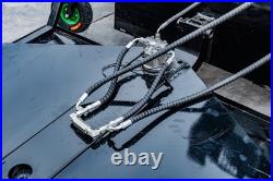 3 Blades Finishing Mower Fit BobCat Skid Steer Finish Mower Attachment Universal