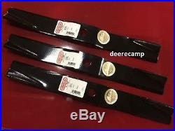 3 Blades For 4' (48) Finishing Mower Maschio Delmorino Curtis Ca48007700