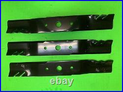 3 GATOR blades for Woods FM1060 FM2060 YFM60 YFM600 5' finish mower 1001513KT
