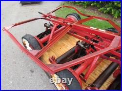 3 Gang Toro Reelmaster Universal Pull Frame Reel Mower Tractor Tractor Tow