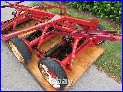 3 Gang Toro Reelmaster Universal Pull Frame Reel Mower Tractor Tractor Tow