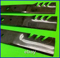 3 Gator blades for Frontier GM1060R/GM3060 5' grooming finish mower 5WP1001513KT