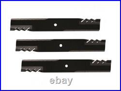 3 Gator blades for Landpride 60 AT2560/AT2660 finish grooming mowers 890-171C