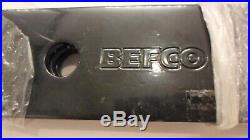 (3) Genuine Befco Std. Finish Mower Blades 6' Deck