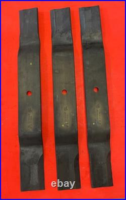 3 HD blades for Servis Rhino FM72A GK72 72 (6') finish mowers replaces 00765445