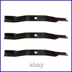 3 MOWER BLADES Fits Woods 72 LEFT HAND CUT 13404 31306 FOR L306 RM306 RM600