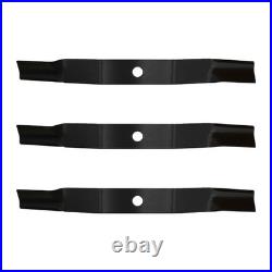 3 MOWER BLADES Fits Woods 72 LEFT HAND CUT 13404 31306 FOR L306 RM306 RM600