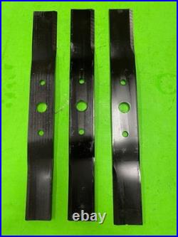 3 OEM low lift blades for Frontier GM1060R/GM3060 60 finish mower 5WP1001510KT 3 OEM low lift blades for Frontier GM1060R/GM3060 60 finish mower 5WP1001510KT