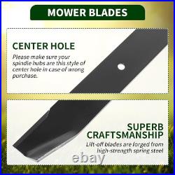 3 Pack 82325 88773 Finish Mower Blades For Bush Hog ATH600 ATH720 FTH480 72 Cut