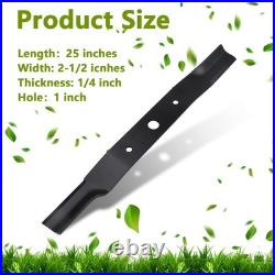 3 Pack 890-172C Finishing Mower Blades Replacement for Landpride 72 Cut