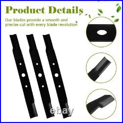 3 Pack 890-172C Finishing Mower Blades Replacement for Landpride 72 Cut