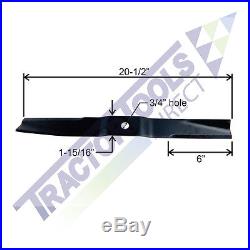 3-Pack Caroni Original TC590 TC910 Finish Mower Blades 59 & 91 Models 59006200